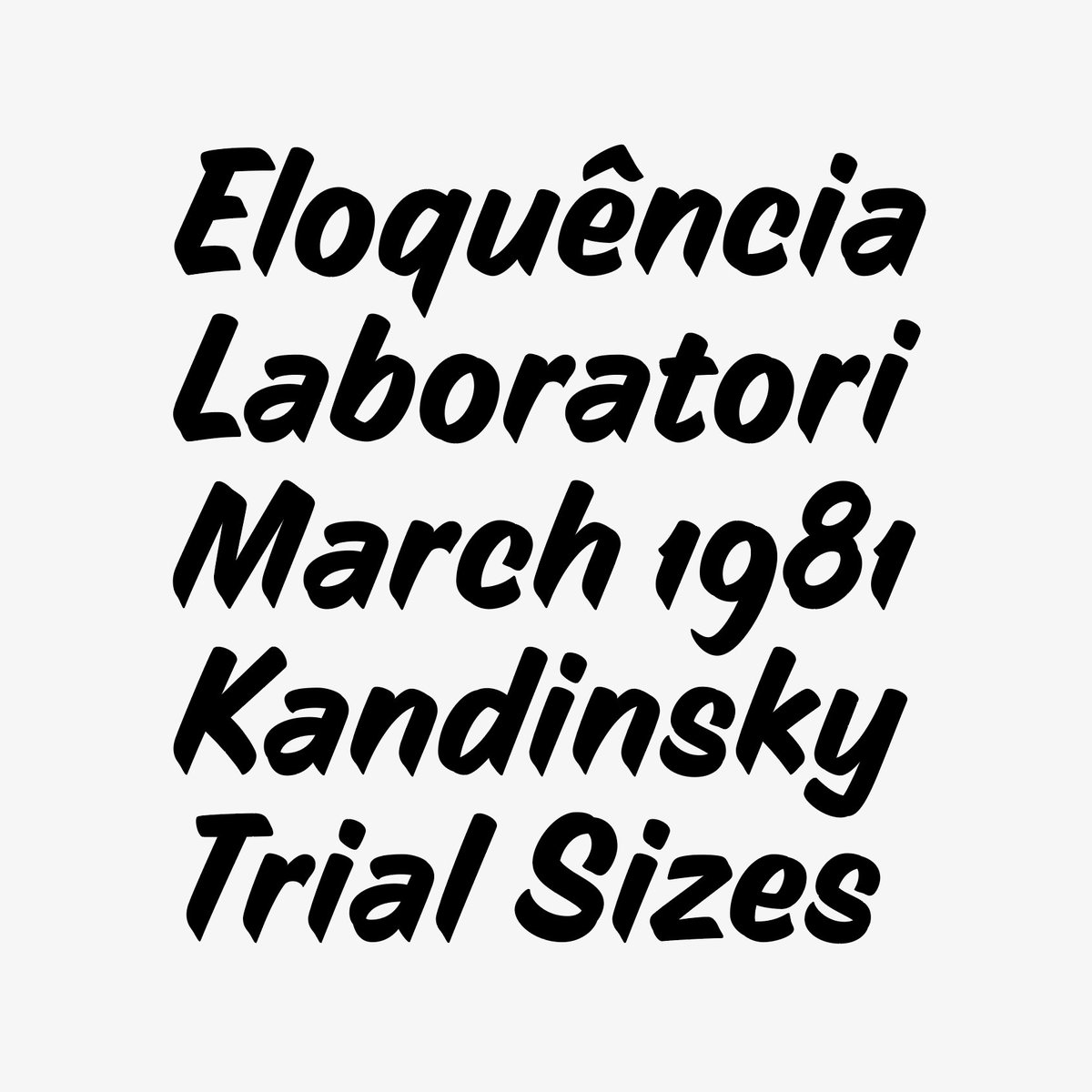 zcstudio's tweet photo. The casual lowercase shouldn’t be connected or present high contrast — that'd be a “script” on a sign painter palette. And it’s not quite simple to translate the speed/expression into much more elaborate forms. But while we are at it lets add old style figures &amp; some alternates. https://t.co/ARO1Gz0MJS