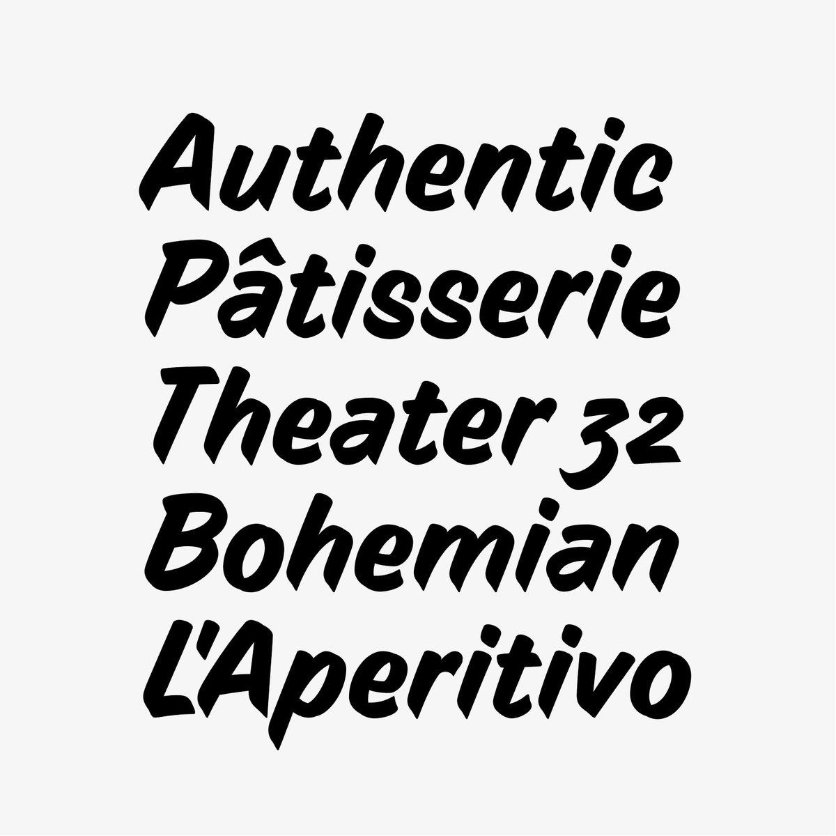 zcstudio's tweet photo. The casual lowercase shouldn’t be connected or present high contrast — that'd be a “script” on a sign painter palette. And it’s not quite simple to translate the speed/expression into much more elaborate forms. But while we are at it lets add old style figures &amp; some alternates. https://t.co/ARO1Gz0MJS