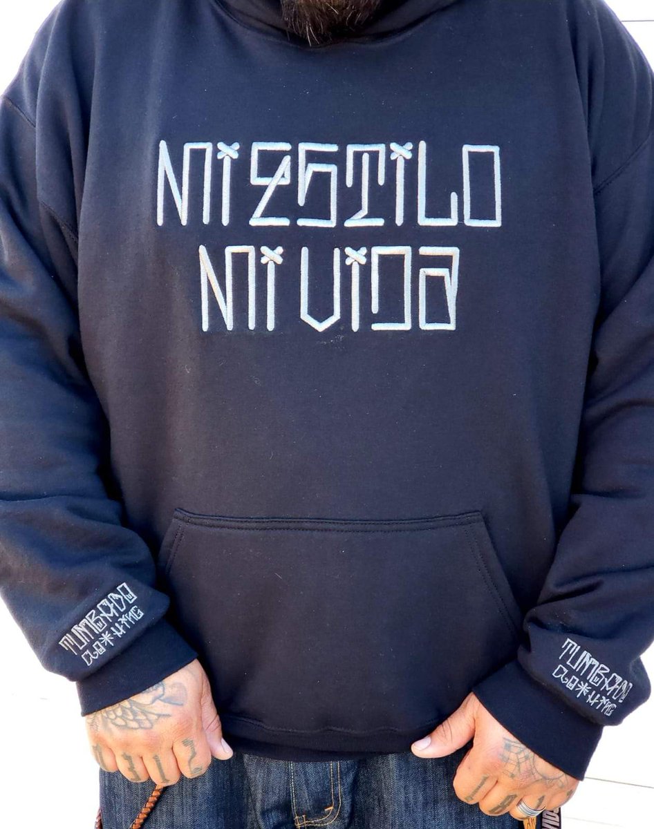 Mi estilo Mi vida! Hoodie embroidered special orders only $45 Hoodies  bordadas de Mi estilo Mi vida orden especial solamente $45 #tumbadoclothing  #miestilomivida #chicanowear #streetwear #apperalforraza #tumbado  #cholostyle #chicanostyle #califas #chicano, image size:946x1200