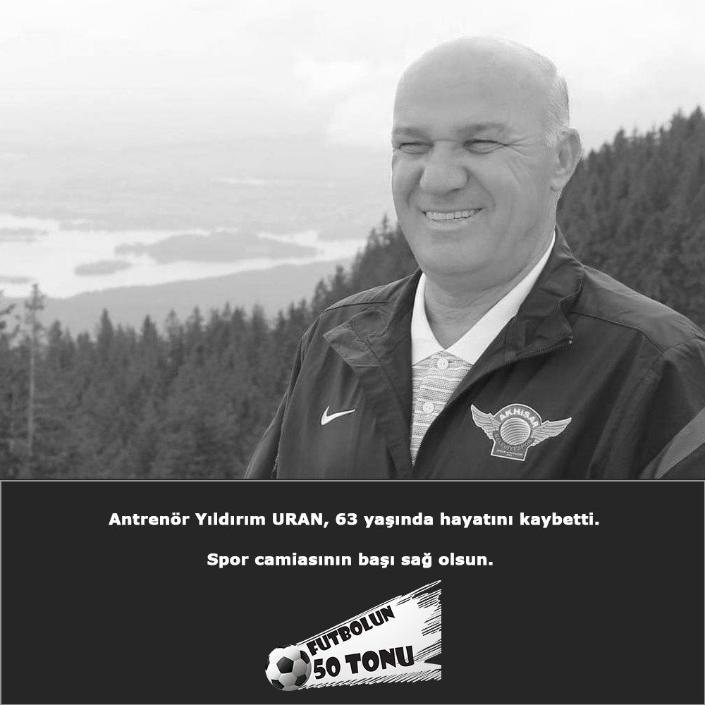 futboln50tonu's tweet photo. 🔥 #SonDakika 🔥

Hamza Hamzaoğlu'nun ekibinde yer alan antrenör #YıldırımUran geçirdiği kalp krizi sonrası vefat etti. Türk futbol camiasının başı sağ olsun. https://t.co/oyOMoAT94r