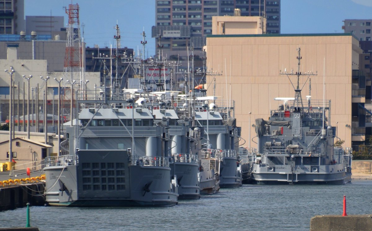 CavasShips's tweet photo. ICYMI: US #Army to dispose of at least 18 of 35 big Landing Craft Utility #LCUs and inactivate 8 Army Reserve Watercraft units and their civilian maintenance fax, @gCaptain reports. Many based OCONUS, all used for logistics, not for combat ops. Still... https://t.co/AZoFonaMRP https://t.co/m8vnqTcLWS