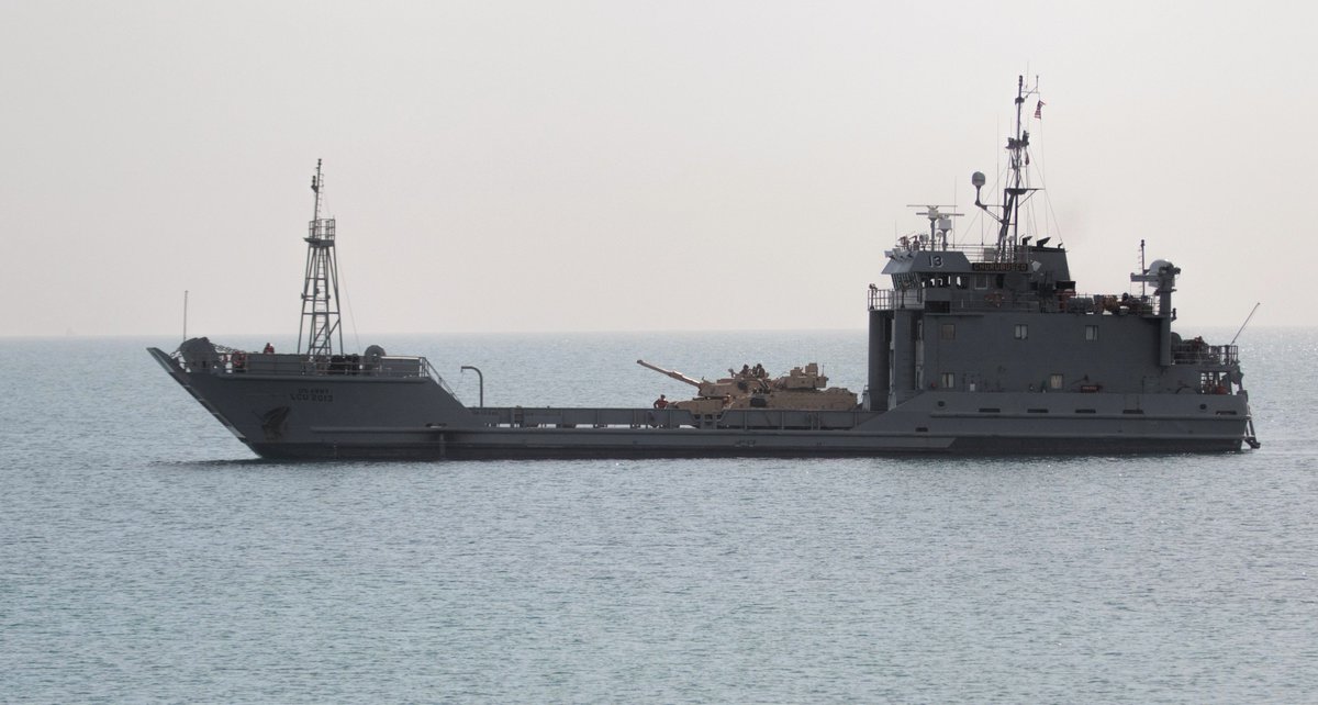CavasShips's tweet photo. ICYMI: US #Army to dispose of at least 18 of 35 big Landing Craft Utility #LCUs and inactivate 8 Army Reserve Watercraft units and their civilian maintenance fax, @gCaptain reports. Many based OCONUS, all used for logistics, not for combat ops. Still... https://t.co/AZoFonaMRP https://t.co/m8vnqTcLWS