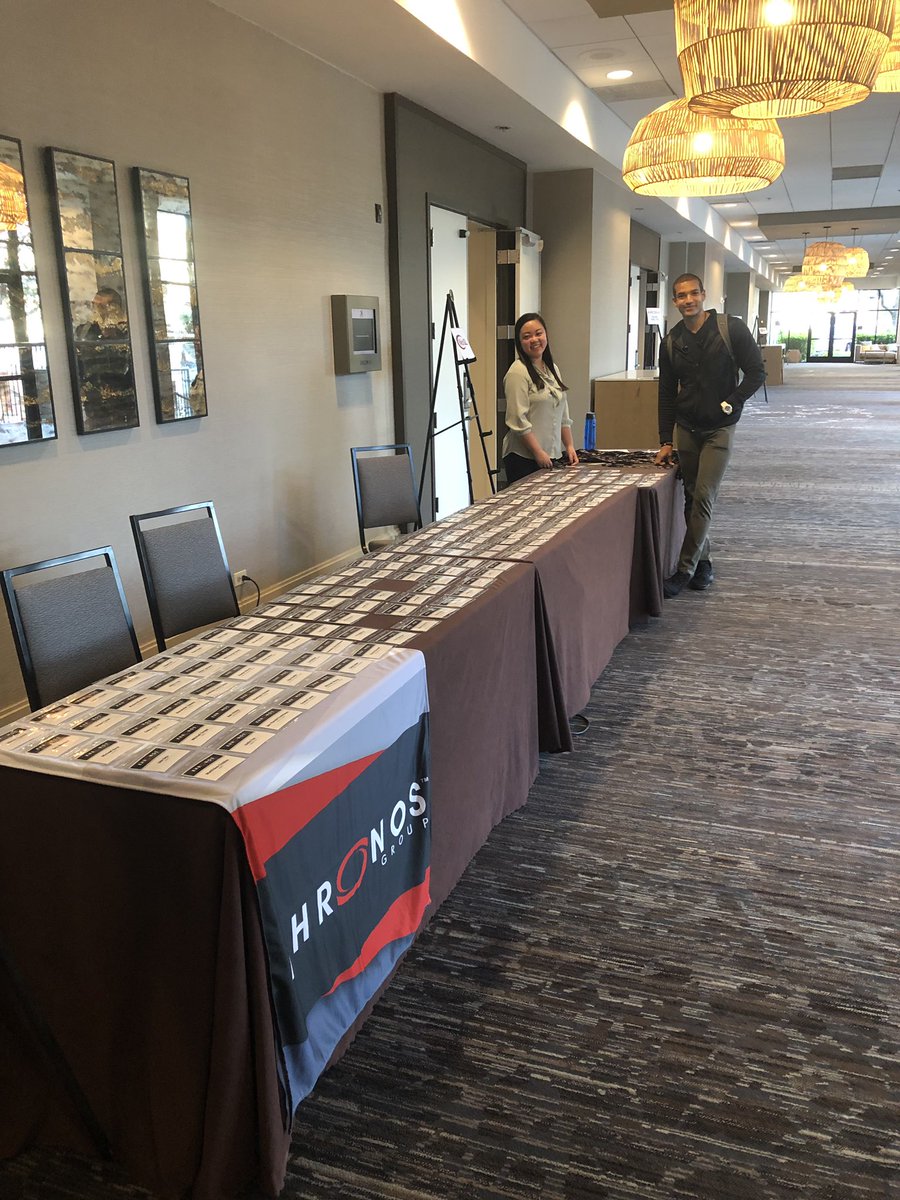 Getting ready for the Khronos Group San Diego Members Meeting. Largest number of registrations yet!