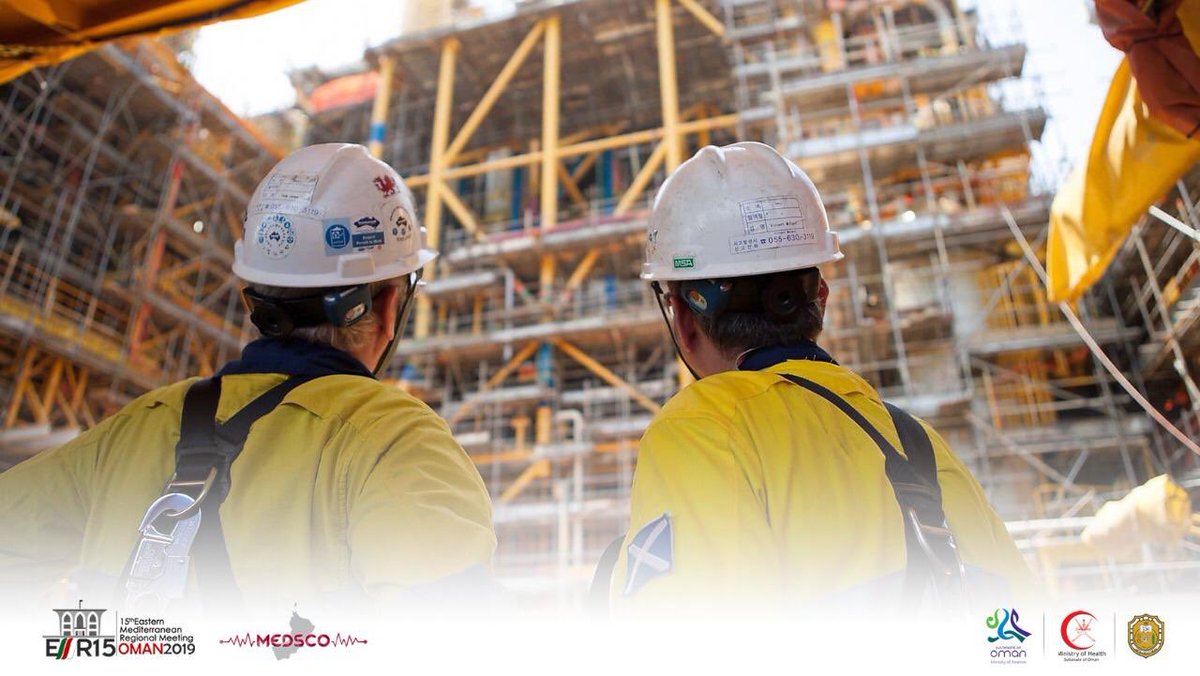 Emr15Oman's tweet photo. During the EMR event, we will shed light on occupational health and the safety issues faced by laborers in the workplace. Because our region is known for its high number of migrant workers, the discussion will focus on them. #EMR15Oman #حياكم #Biggest_EMR_Ever #EMR15 #Best_EMR https://t.co/OBvqqrS7vz