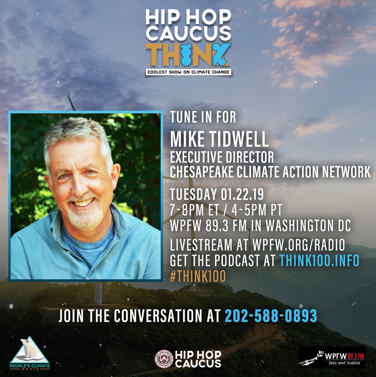 Think100Climate's tweet image. THIS WEEK ON #THINK100 SHOW: @CCAN joining us latest successes &amp;amp; how others can use their blueprint to combat climate change. Plus we have a special segment about the #IndigenousPeoplesMarch &amp;amp; what played out on the steps of the Lincoln Memorial last Friday. Live Tues 7pm ET!