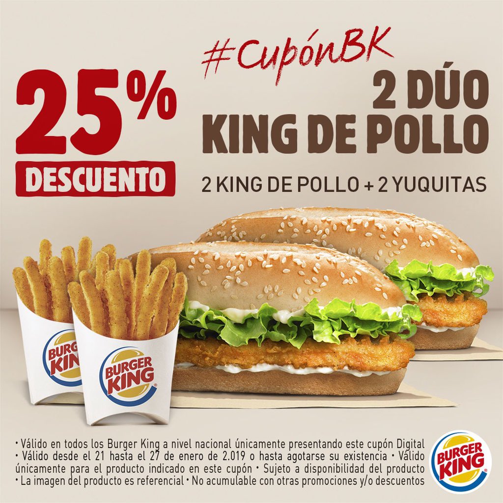 Twitter 上的 Burger King Vzla：