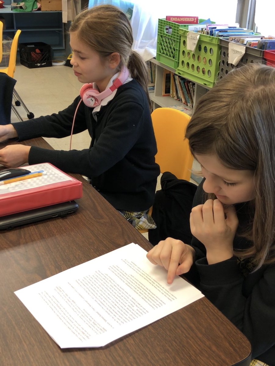 OLPHSchoolBC's tweet photo. We love when they read to us!  🤭| #TeacherSecrets | #SmallGroups | #BlendedLearning | #PeerEncouragement | #ButTheyLoveWhenWeReadToThem | #ThreeLevels | #MiddleSchool https://t.co/J9xlbAktl6