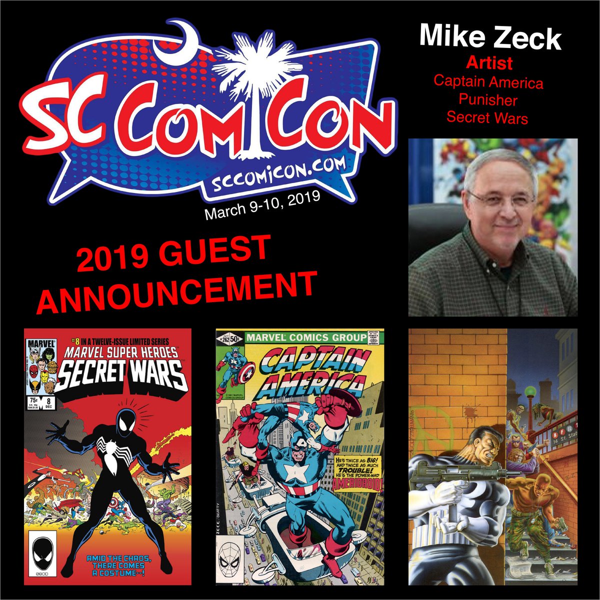 SC Comicon tweet media