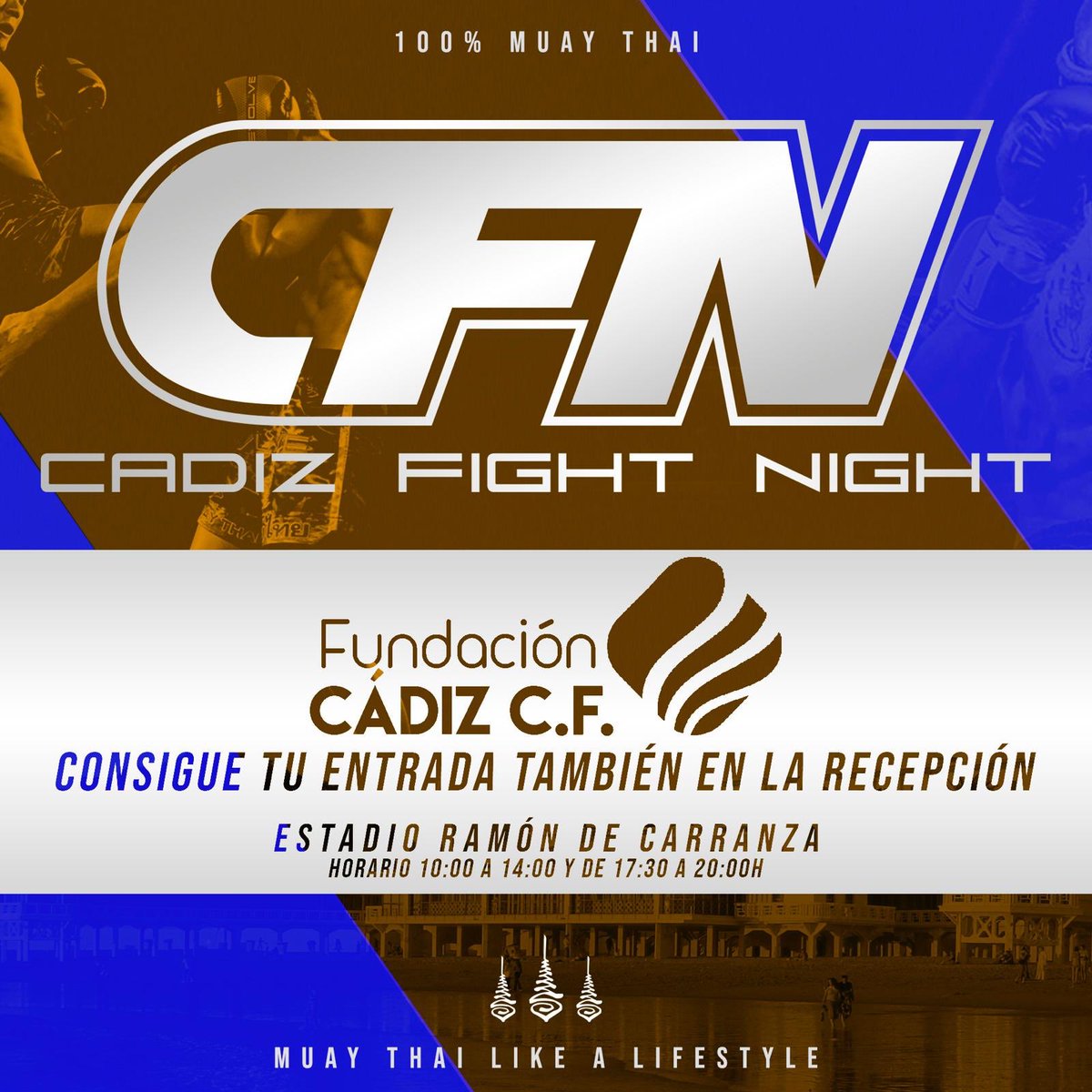 Cadiz_CF's tweet photo. ¡Compra ya tu entrada para animar a @CarlosCoelloCan! #CádizFightNight https://t.co/ISQFX6Duev
