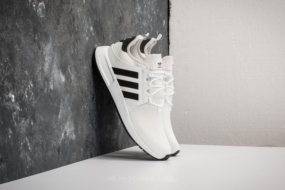 adidas x_plr white on feet