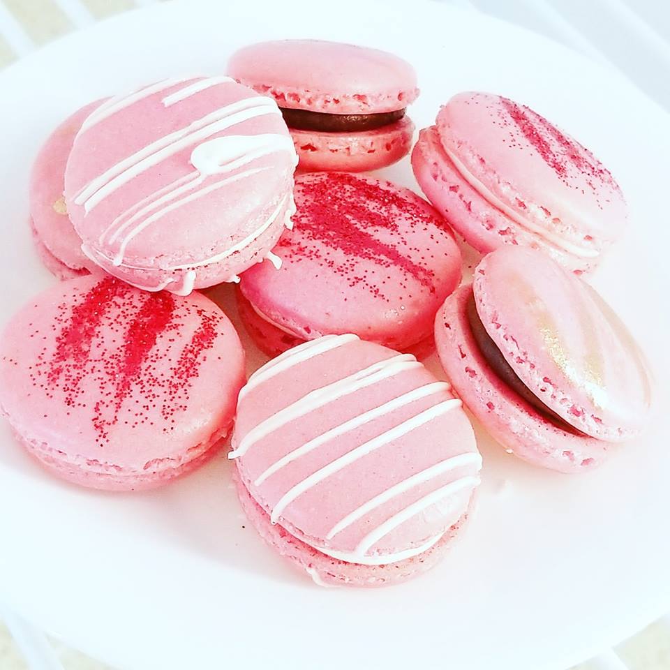 FRENCH MACARONS ARE READY! Come and get some.🤤 
#MacaronMonday #downtownpittks #prettyinpink #MondayMotivation