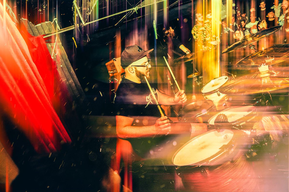 A great moment captured by @StayGoulden #faynemusic #staygoulden #photography #drummer #livemusic #faynefam