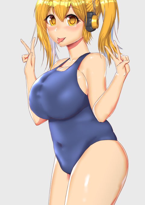 すーぱーぽちゃ子 #すーぱーぽちゃ子 #超級肉肉子 #巨乳 #スク水 #ぽっちゃり #むちむち https://t.co/iA7mMGspzj 