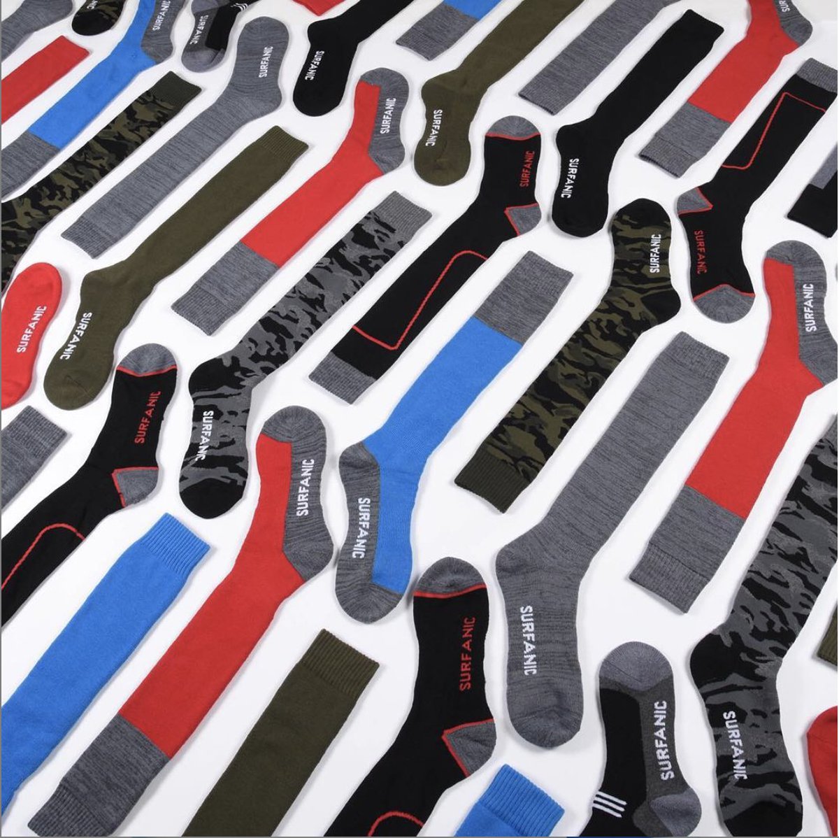 Our HUGE range of socks are a real treat for feet. Packed with technical features to provide you with the ultimate in comfort.

Get yours here 👉surfanic.co.uk/accessories/wi…