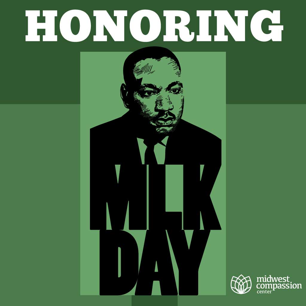 MCCDispensary's tweet photo. Honoring the Great Martin Luther King, today.  #martinlutherkingday #mcc #midwestcompassioncenter #ilmmj https://t.co/nfvfhrVJwK