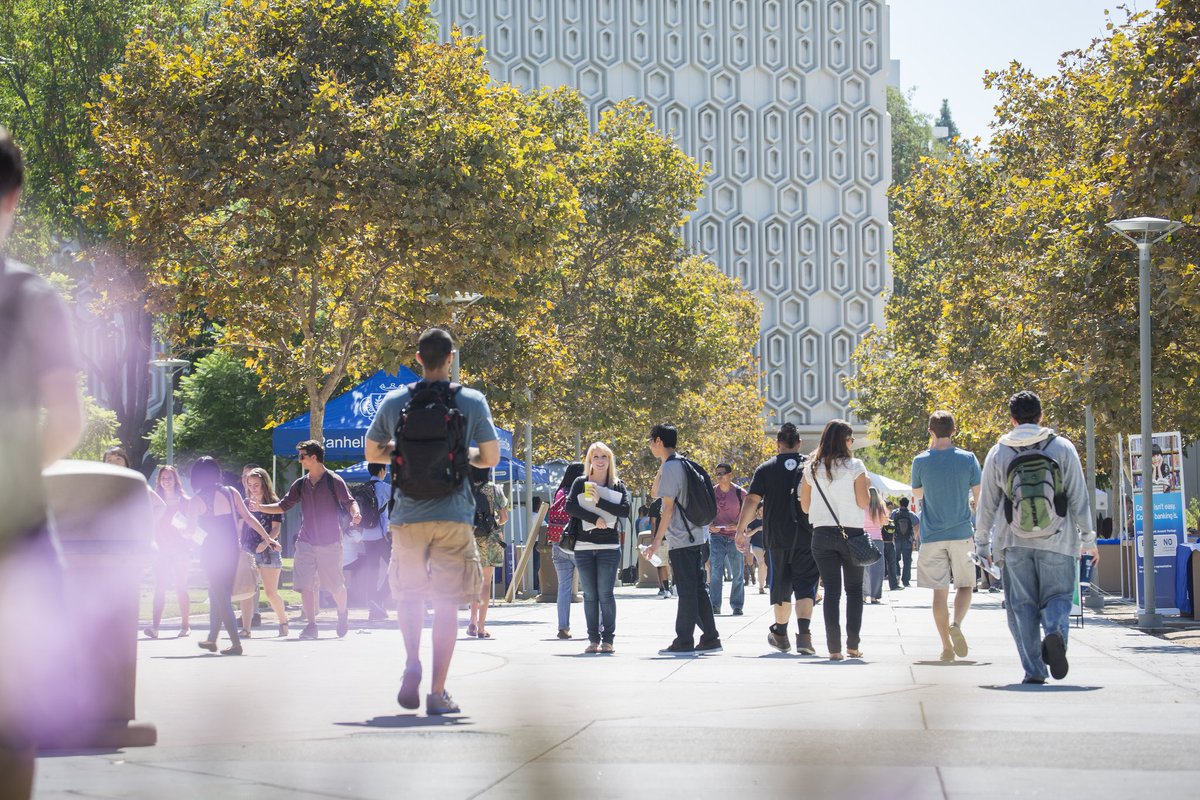 csuf's tweet photo. Welcome back Titans! We hope you feel nice and refreshed and ready to begin the new semester! https://t.co/Z2Qra9RHse