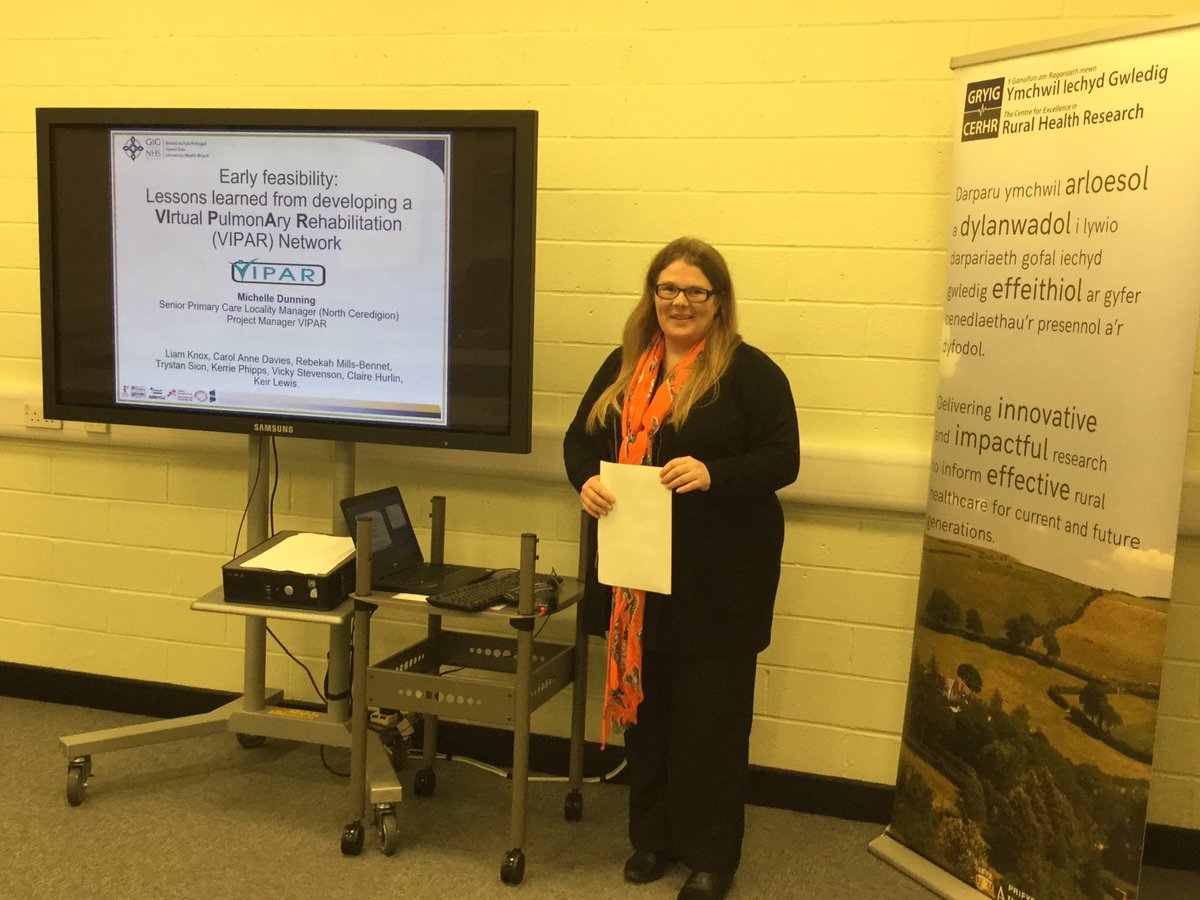AU_CERHR's tweet photo. Pleased to kick off the seminar series today with a talk from @MDunning_07 about the @BevanCommission exemplar VIPAR and the amazing benefits for rural patients. We are recording the seminars and will make them available via the website for those who were unable to attend asap https://t.co/fCuHUCJSsa