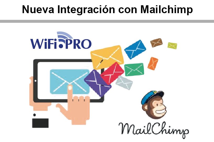 WiFiPROglobal's tweet photo. Ahora ya puedes hacer campañas de E-mail Marketing con los usuarios que conectaron al #WiFi de manera más fácil. Integración con @Mailchimp . https://t.co/GfoKCP4Jg5 https://t.co/boc72p4rSq