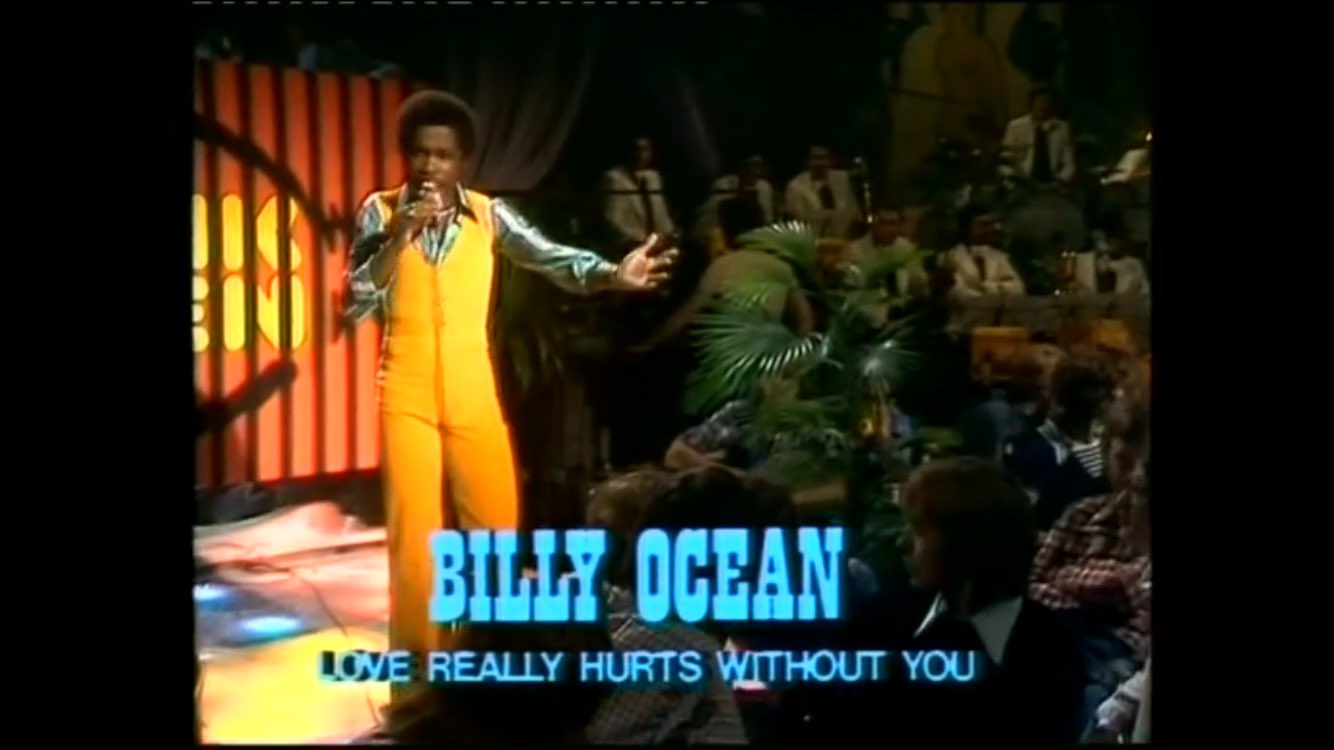 Happy Birthday, Billy Ocean. Performing on West German TV s Musikladen in 1976:  