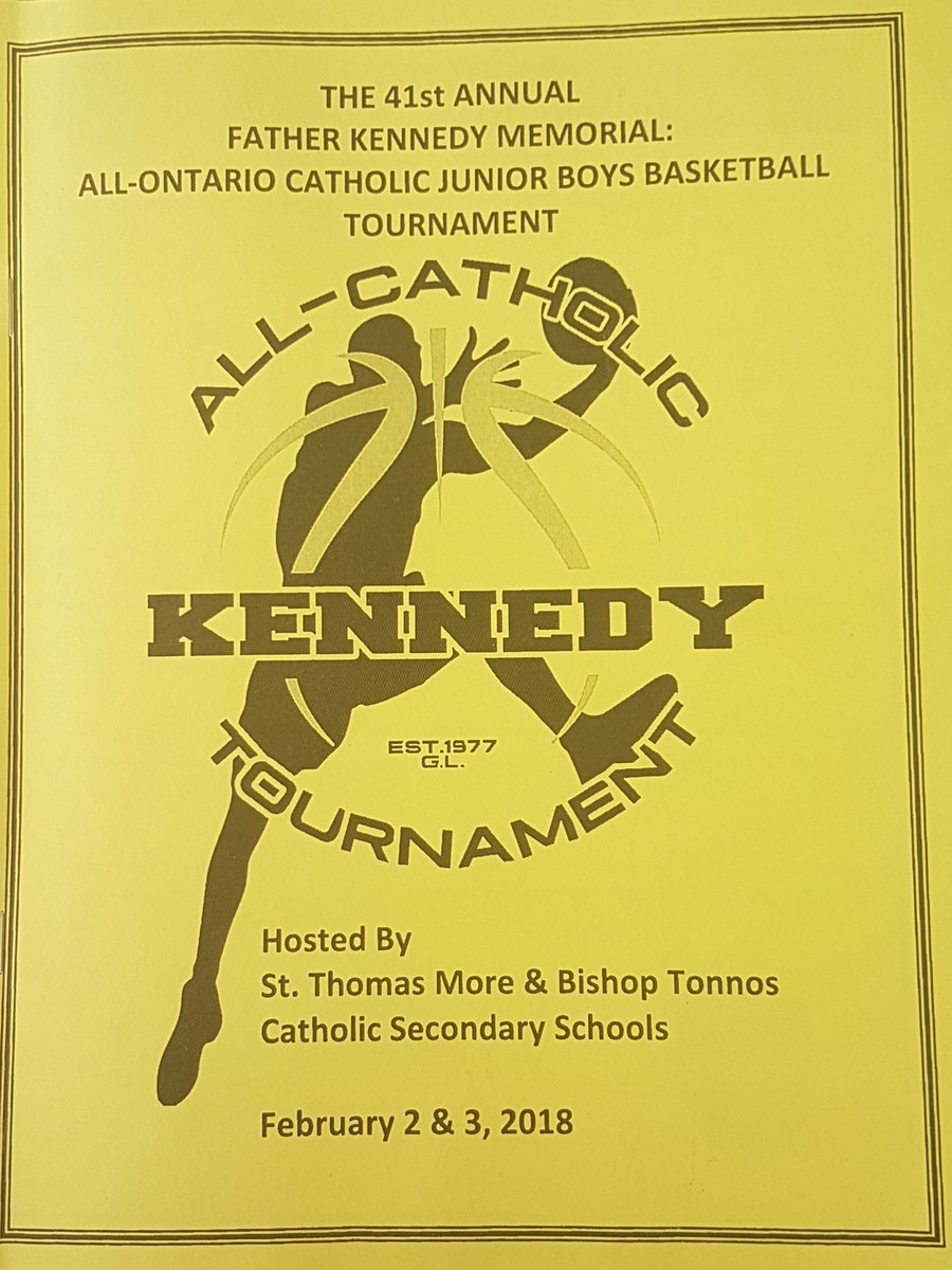fatherkennedy78's tweet photo. Finishing touches happening on the  42nd Annual Kennedy Junior Boys Basketball Tournament program. 85+ pages of 41 years of Kennedy History and Tradition. February 1 &amp; 2 in Hamilton. https://t.co/4m4ze7OB8R