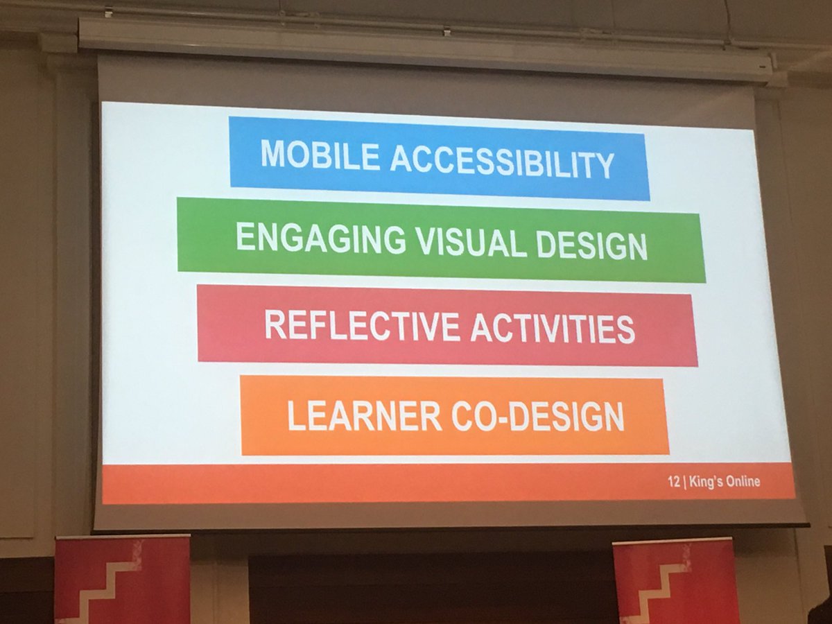 Fascinating insight from @_hannahbond_  on inclusive and accessible design for online learning undertaken as part of #PADILEIA project. Lots of relevance of this strong learner-centred approach more broadly #FLForumLDN