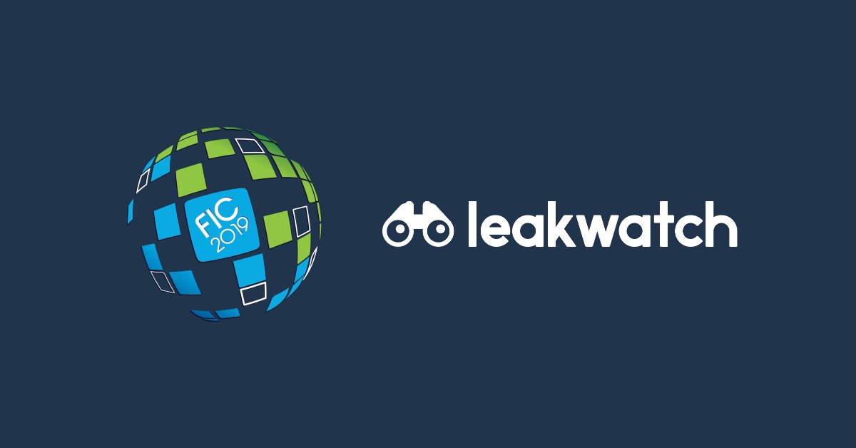 [#FIC2019] L'équipe de Leakwatch sera présente dans les allées du @FIC_fr ces mardi 22 et mercredi 23 janvier. On prend rendez-vous pour parler #dataleak ? 📅🤝