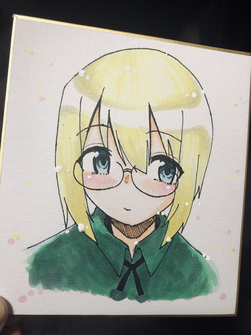 ウルスラじゃーん ヤッホー
コピック買ったんで試し描き 