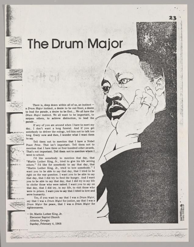 TigerSoundBand's tweet photo. Happy Martin Luther King Day.
#DrumMajor4Justice
#Heart2Serve
#WorkingHardIsMostEssential https://t.co/SZWiiMKNRa