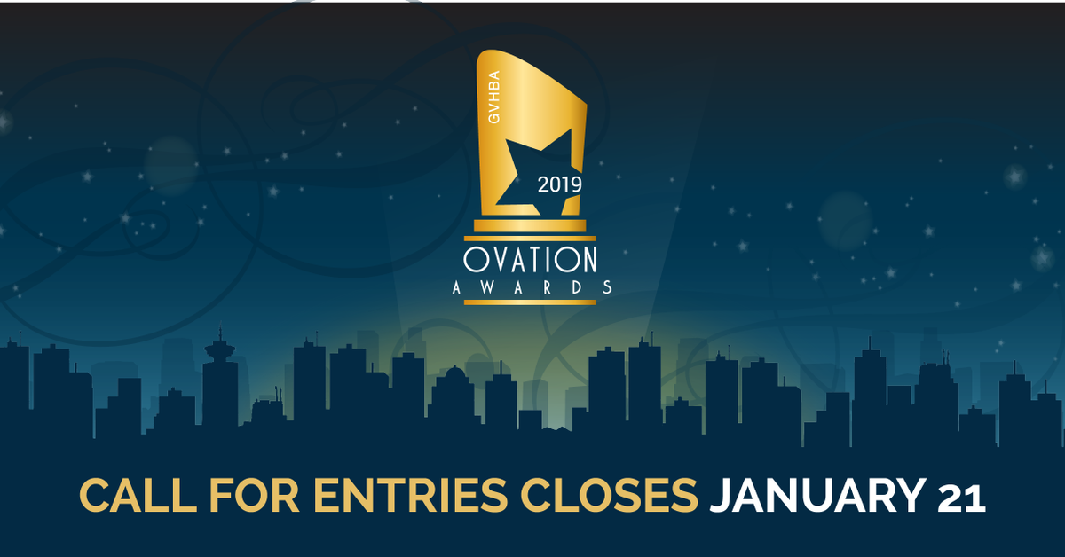 HavanOfficial's tweet photo. 2019 Ovation Awards call for entries close today at 4PM. Best of luck to all entrants! https://t.co/3FAnPUMbD8
@MNP_LLP @FedInsCanada @ballisticarts @AbstractHomesR1 @TheAnthemWay @JDLHomes https://t.co/DRxrMh3xit