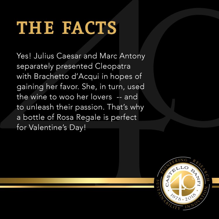 Did Cleopatra seduce her lovers with Brachetto? Learn the facts of this week's Wine Myth Series.