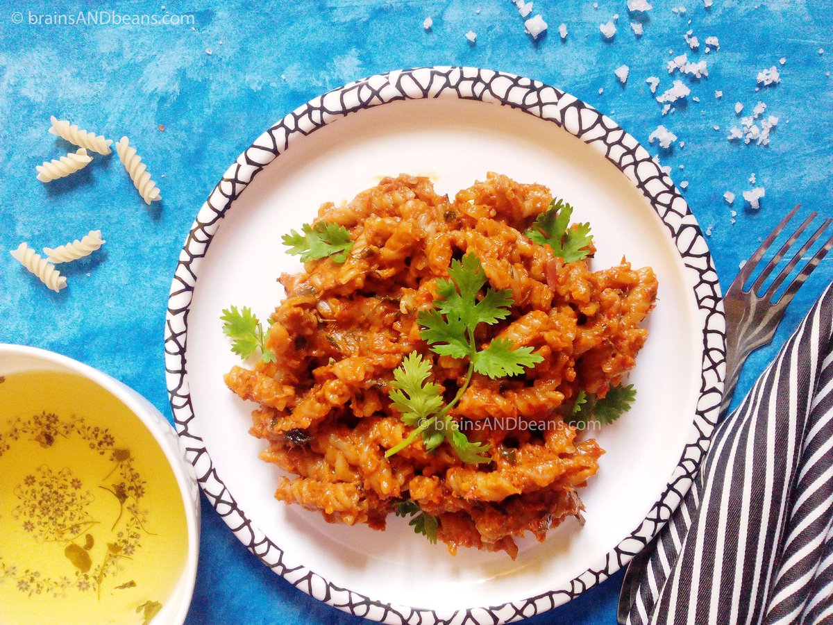 A very spicy and saucy Fusilli(pasta)🍝 #pasta #food
Recipe: https://brainsandbeans.com/uncategorized/a-very-spicy-and-saucy-fusillipasta/ …