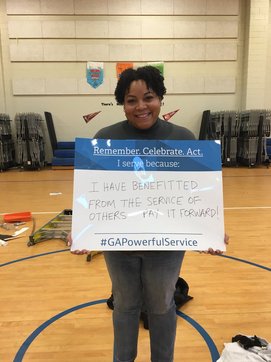 GeorgiaPower's tweet image. Our employees from across the state are taking part in “a day on, not a day off” by lending their time at volunteer projects. #GAPowerfulService #MLK2019