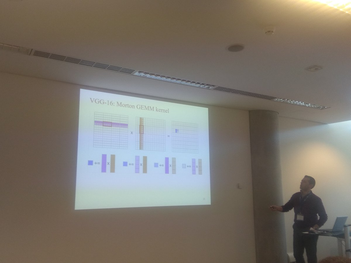 hipeac's tweet photo. Luc Jaulmes @BSC_CNS and @jcanore @GlasgowCS at the #MULTIPROG workshop today, which focused on #programmability for #heterogeneous #multicores 
👉 https://t.co/eA4q6KjFXU https://t.co/sQAGDvqUgO