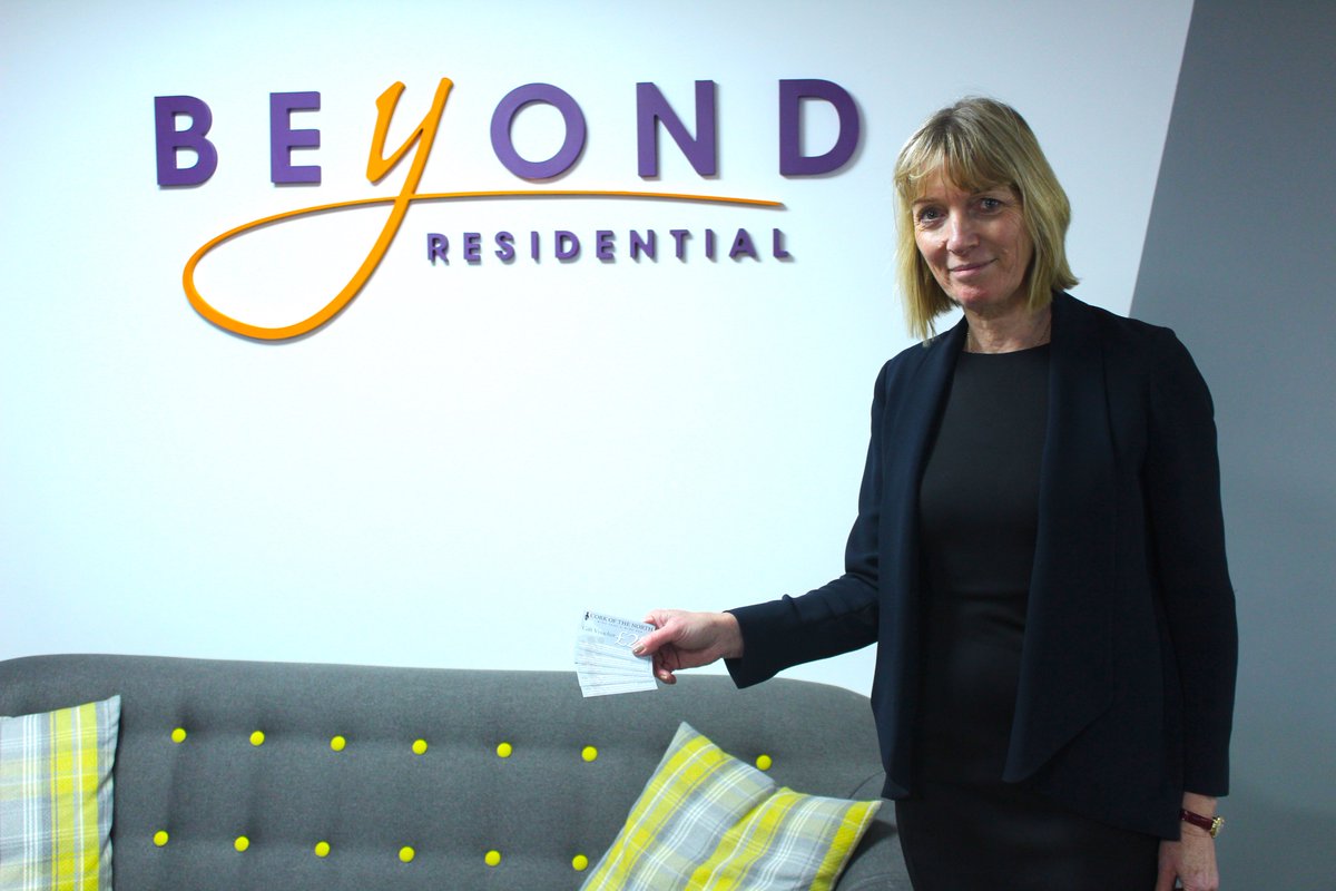 BeyondResi's tweet photo. Congratulations to our landlord winning some wonderful @corkofthenorth vouchers after guessing correctly in our count the key #competition #welldone #landlord #manchester https://t.co/Rf7eufKMHH