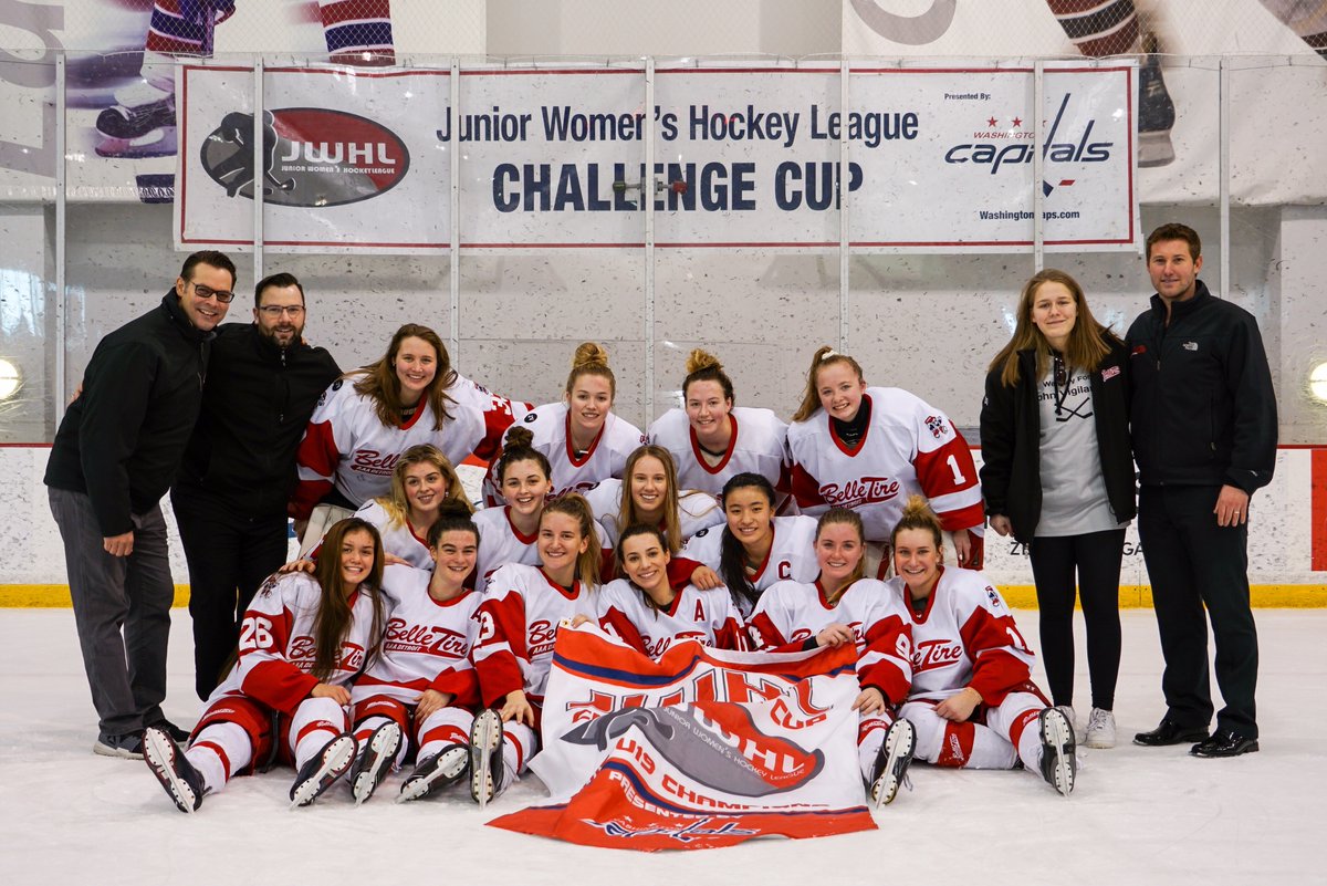 CONGRATULATIONS to Belle Tire <a href="/belletire19/">Belle Tire 19U AAA Girls</a> a Great Weekend complete with Winning the JWHL U19 JWHL #ChallengeCup2019 Championship!!!