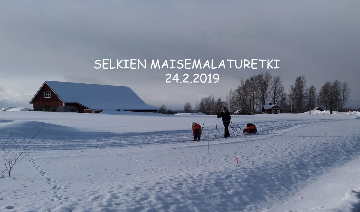 Latukartta päivitetty. Muistakaahan laittaa kalenteriin Selkien Maisemalaturetki 24.2., jota varten lisätään uraston määrää. Nyt 15km latuja auki. #selkie #mustavaara #kontiolahti
