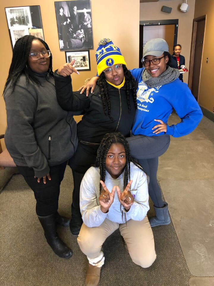 NACWC_ISU's tweet photo. MLK day of service💜
#NACWC #FedsDoService https://t.co/chBMNgTRsM