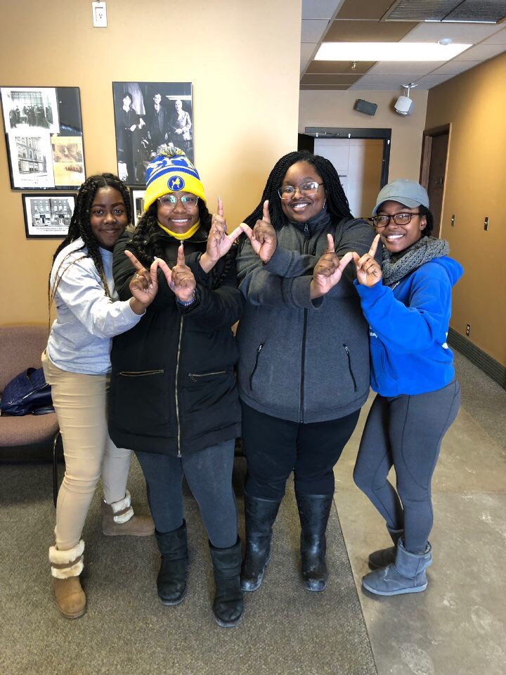 NACWC_ISU's tweet photo. MLK day of service💜
#NACWC #FedsDoService https://t.co/chBMNgTRsM