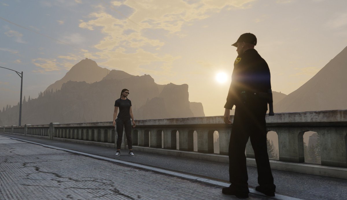 ProjectAsgardRP's tweet photo. The #LSCSO were out in force up in Paleto Bay and down the Great Ocean Highway enforcing the laws of Los Santos County and ensuring the safety of those who reside within it.  #AsgardRPLife https://t.co/IeutrsKwsT