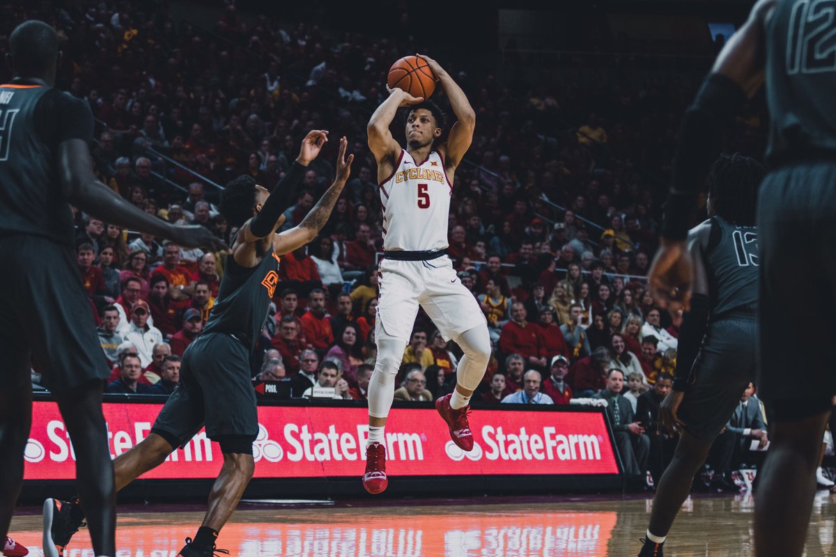CycloneATH's tweet photo. Who do you got in the Big Monday #Cyclone3PointChallenge?
Let us know who you think will hit the first @CycloneMBB 3 tonight for a chance to win a pair of tickets to the 1/30 game against West Virginia ๐ช https://t.co/vs4RDqjeGx