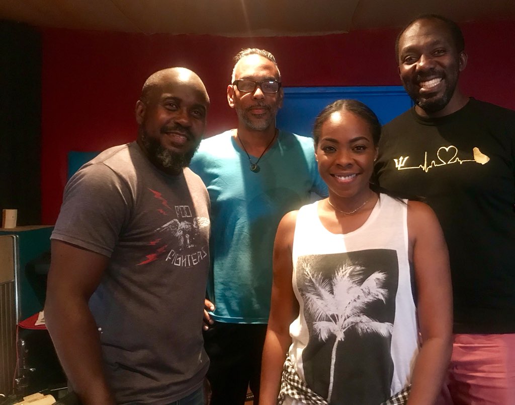 Collab session with @sirrahmusic complete. Fun times!! #music #musician #musically #guitar #drums #bass #vocals #studio #studiolife #recording #originalmusic #246 #barbados #islandrock #logicprox