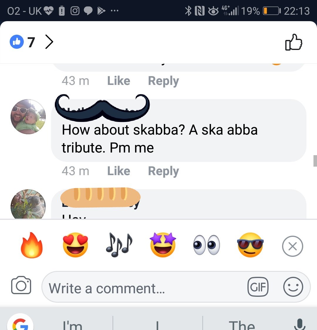 Facebook music groups are wild.