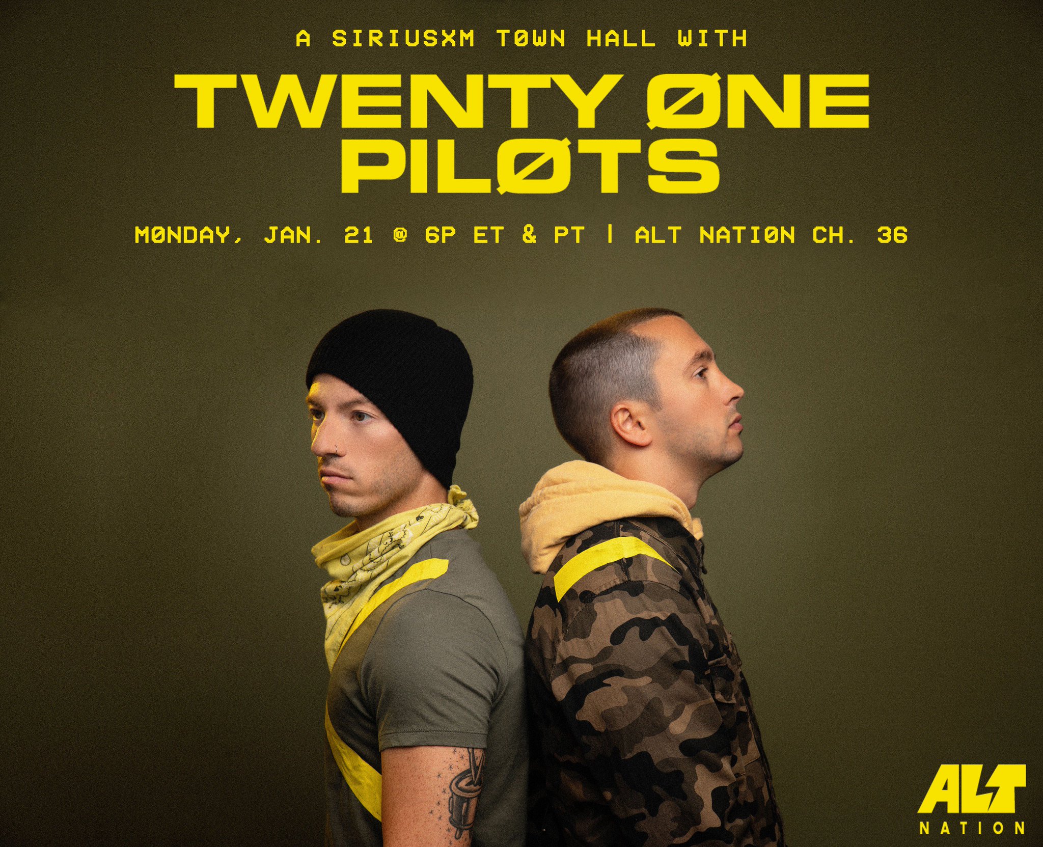 Alt Nation on Twitter "its the debut of SIRIUSXM's Town Hall with