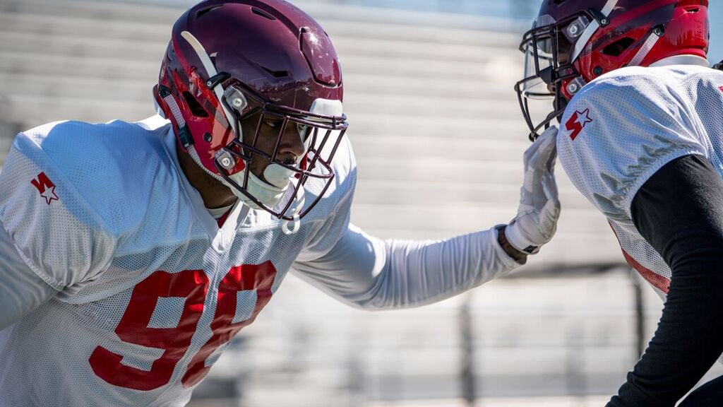 aafcommanders's tweet photo. All work. 😤 #CommanderCamp
#TakeCommand⚔️ https://t.co/EPQZU4Vt6L
