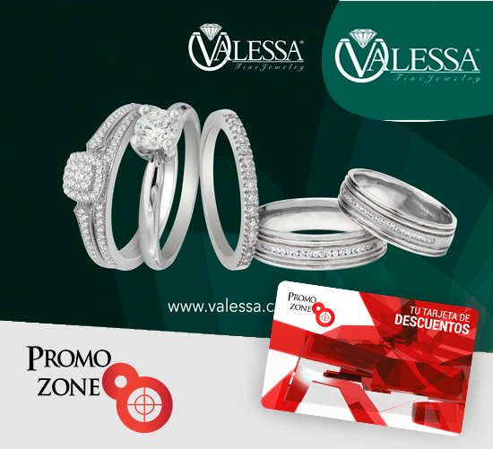 PromoZoneMex's tweet image. Ven a Valessa y descubre lo mejor en joyería, al presentar tu Tarjeta con Logo #PromoZone recibe 25% de descuento #UnMundoDeDescuentosParaTi
