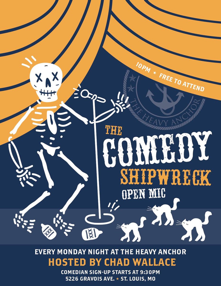 ComedyShipwreck's tweet photo. Sign up for the Comedy Shipwreck open mic are live!

https://t.co/ZgsTNvkTho 

https://t.co/qw1BcNyPZF https://t.co/ygLPnJJwFu