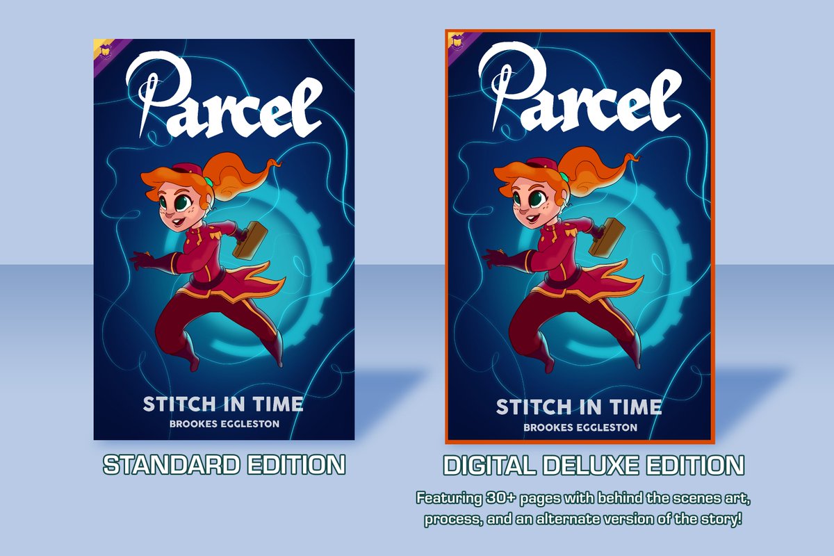 BagelDenizen's tweet photo. Today’s THE day.  
My Indie Comic PARCEL: STITCH IN TIME is FINALLY HERE!  
You can get the  Standard and Digital Deluxe Editions here:   https://t.co/lljiRF8fs7

Please RT and share if you can! 
#indiecomics https://t.co/ZopzwZQJhv