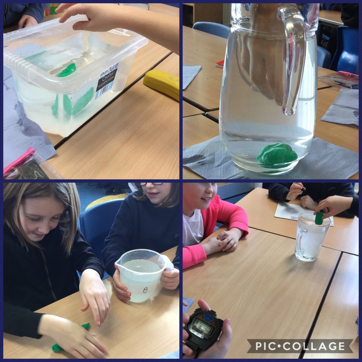 BarntonMrsRW's tweet photo. Year 5 conducted an investigation into water resistance. Ask them about their findings. @BarntonMrsL #BCNPSScience https://t.co/aFbFD0CCFC