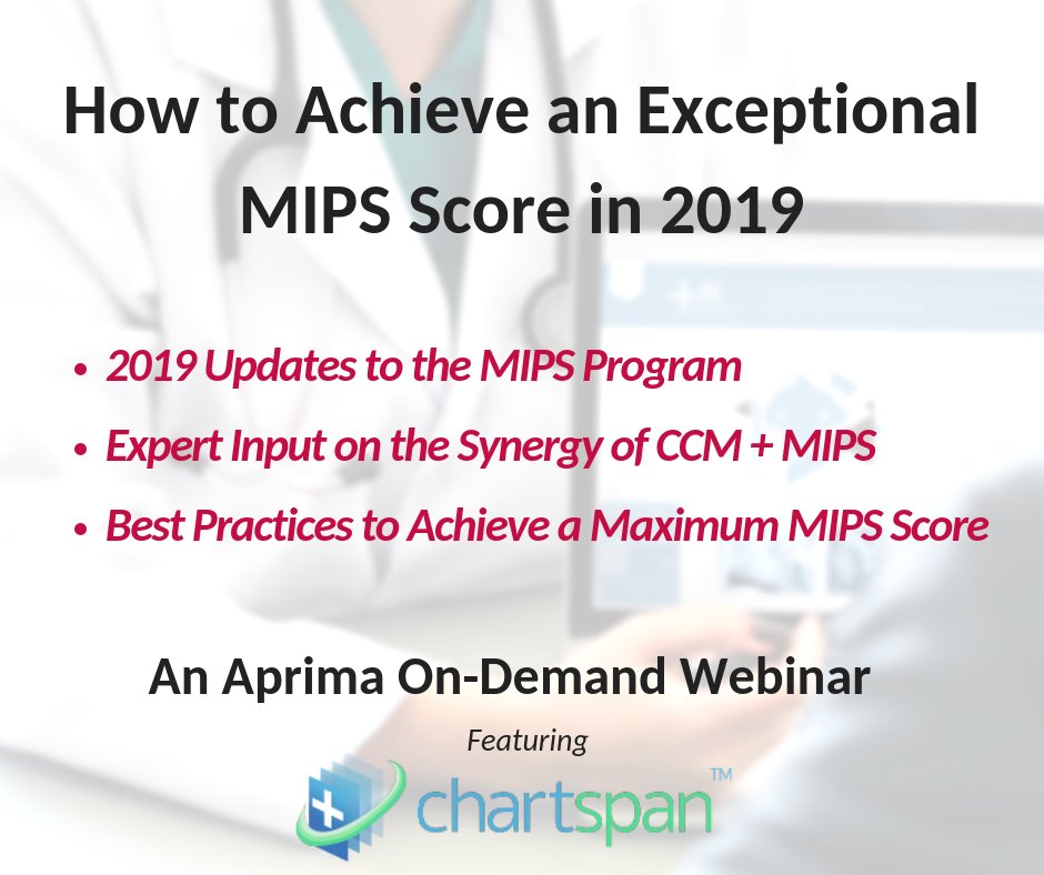 We had BIG feedback from clients on the helpfulness of this webinar. Watch it on demand using the link. <a href="/ChartSpanApp/">ChartSpan</a> #MACRA #MIPS #EHR #CCM #RCM

ow.ly/rZ8z30nouY1