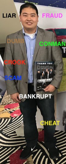 JessTexStartups's tweet photo. New York startup community calls out Texas Tech Wildcatters and StartupGrind CEO, Ricky Tejapaibul for scamming investors.  #DallasStartup #RickyTejapaibul #StartupScam #startupgrind #DallasStartupWeek #TechWildcatters #Paymize #VorachaiTejapaibul

https://t.co/fhRDBcMRv3 https://t.co/JzARTZQrIV